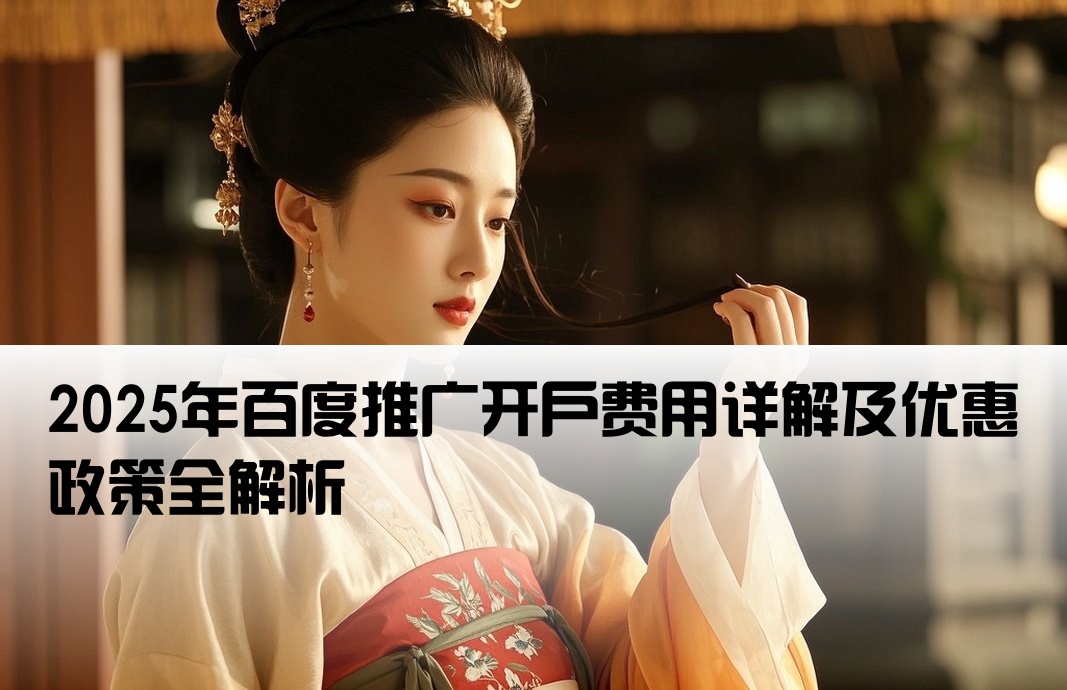 百度推广开户金