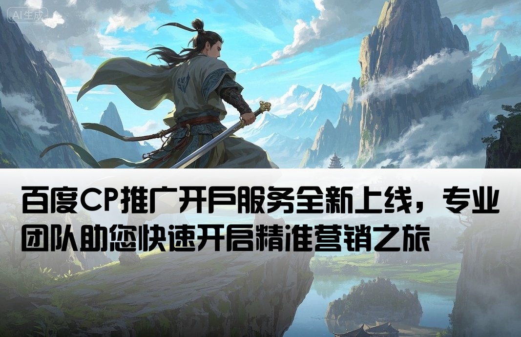 百度cp推广开户