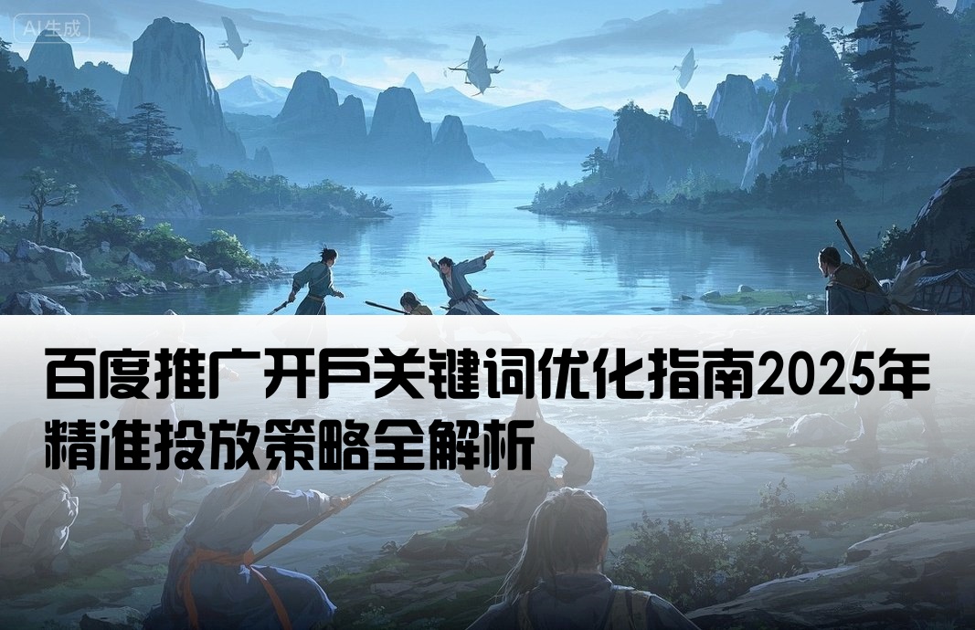 百度推广开户关键词