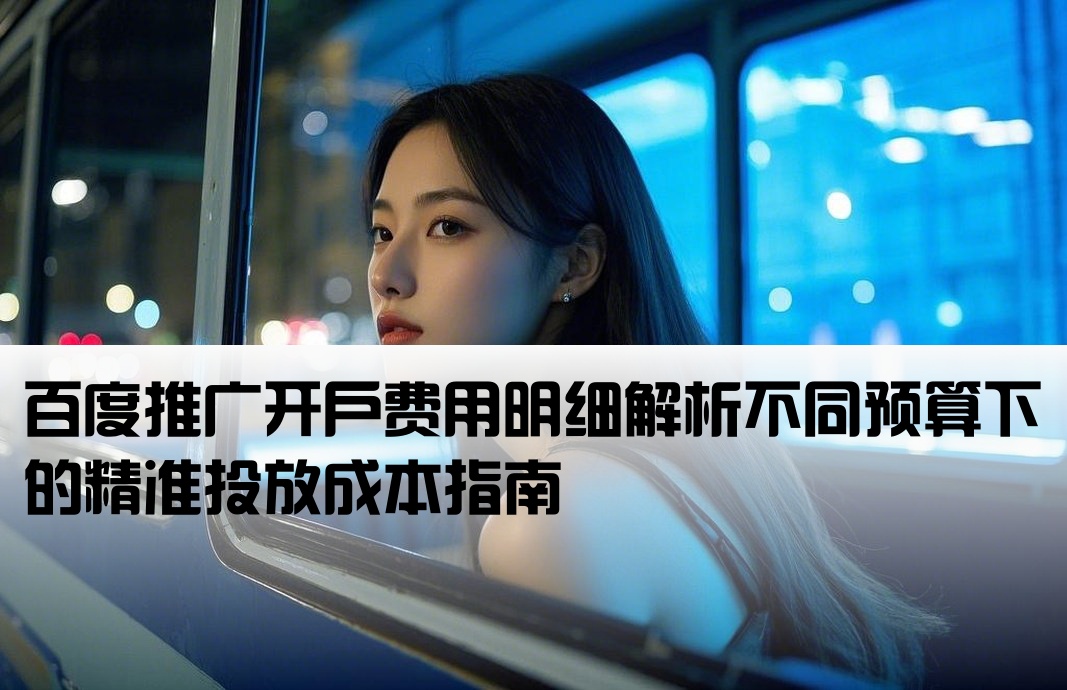 百度推广开户用多少钱