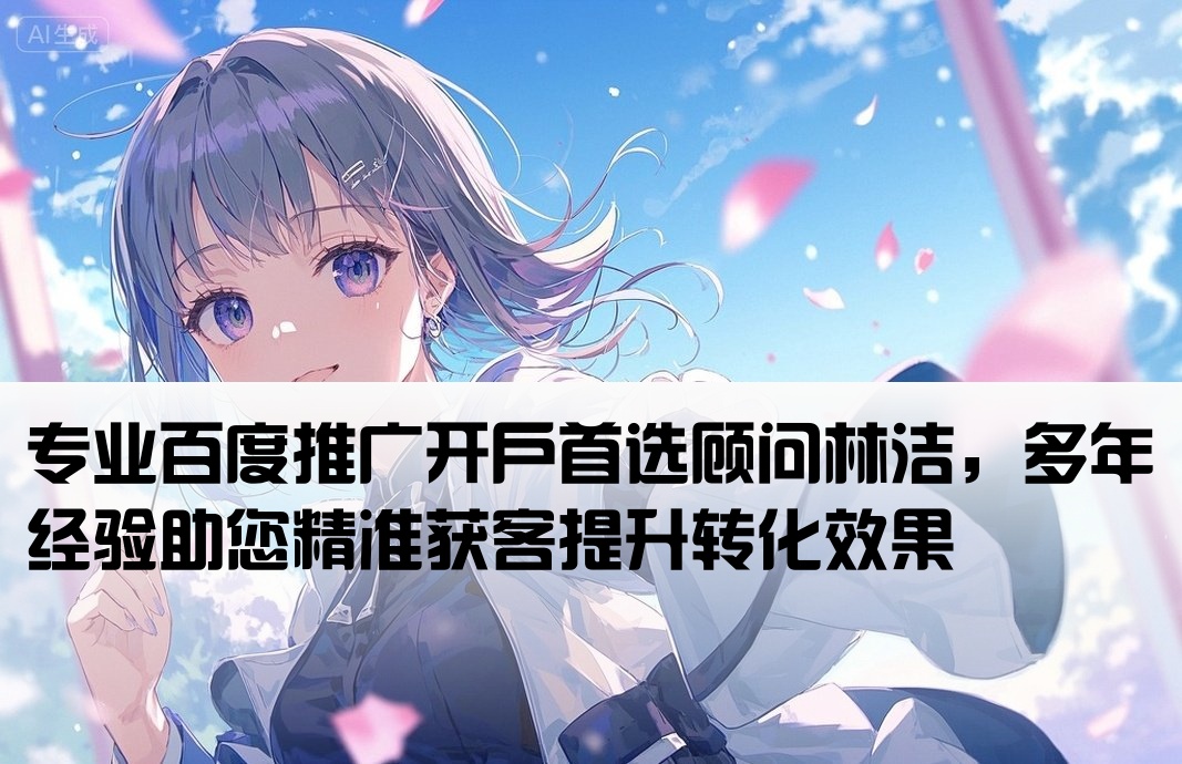 百度推广开户举荐林洁