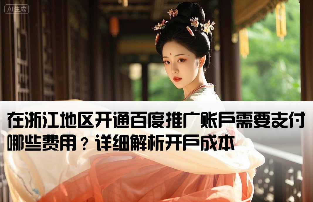 浙江百度推广开户要钱吗