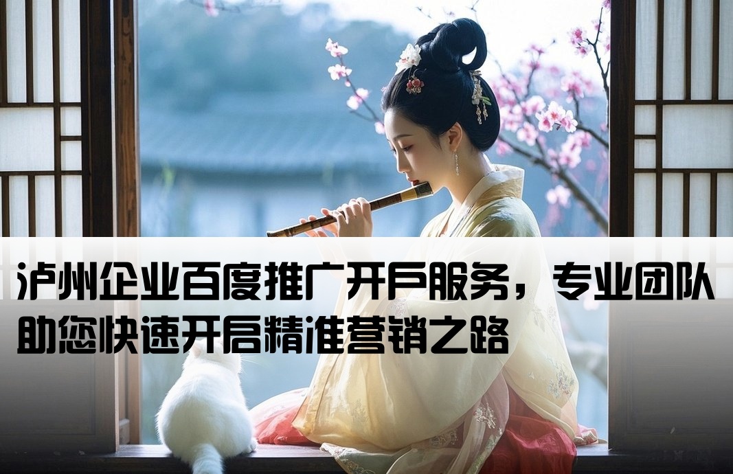 泸州百度推广开户