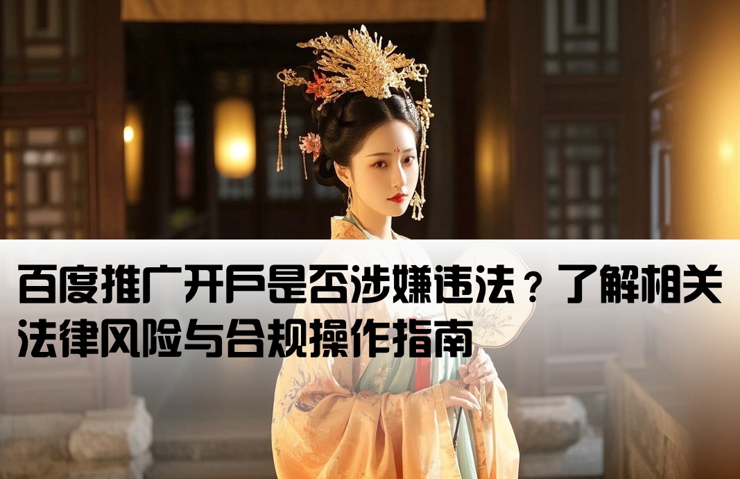 百度推广开户犯法吗