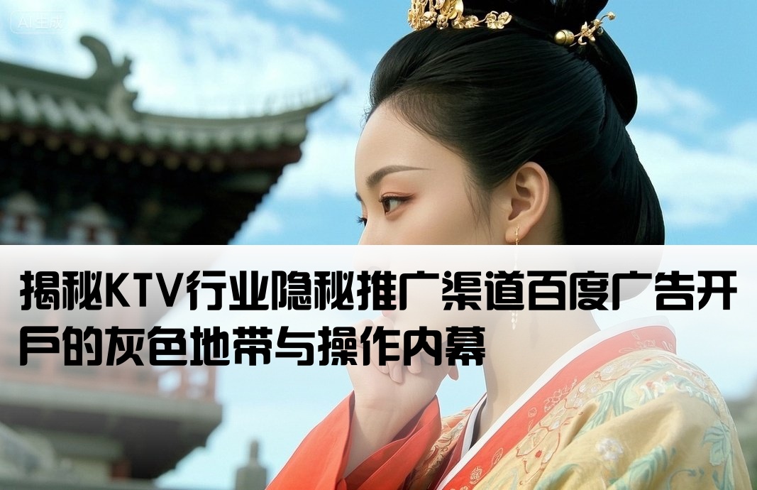 百度推广KTV灰色行业开户