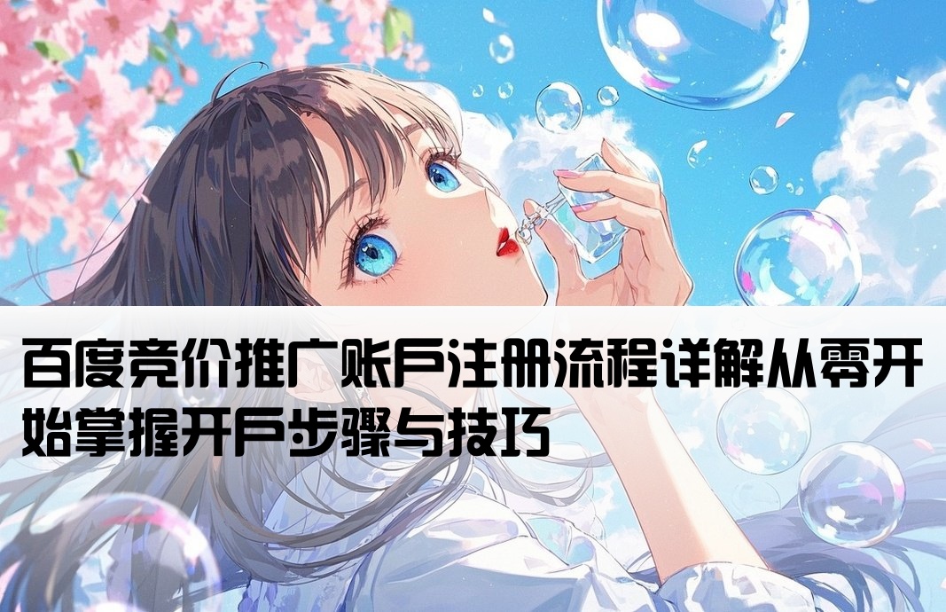 百度竞价如何开户