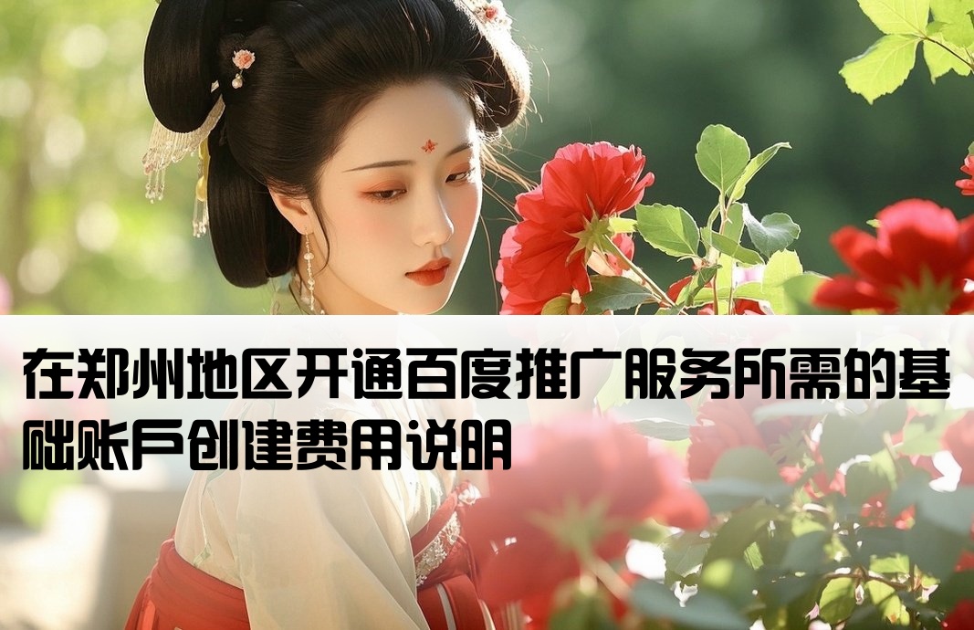 郑州百度推广开户费