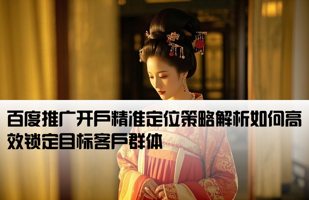 百度推广开户定位