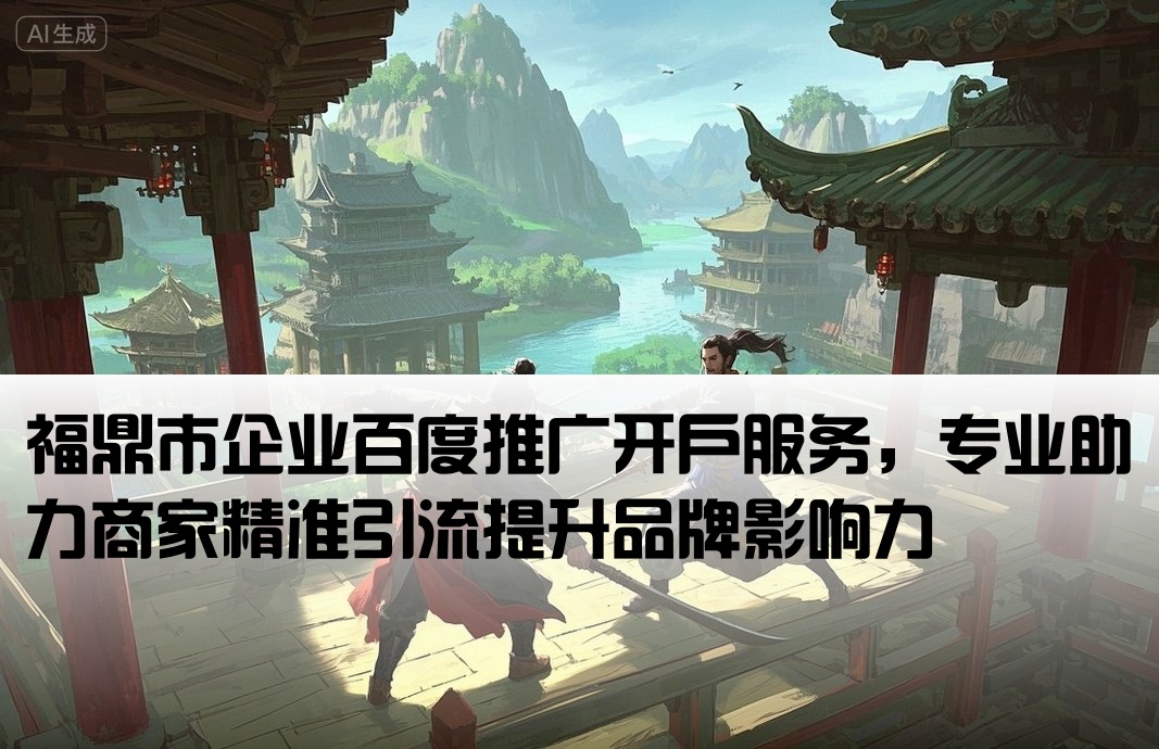 福鼎市百度推广开户