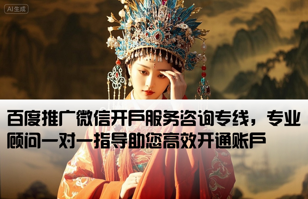 百度推微信开户电话