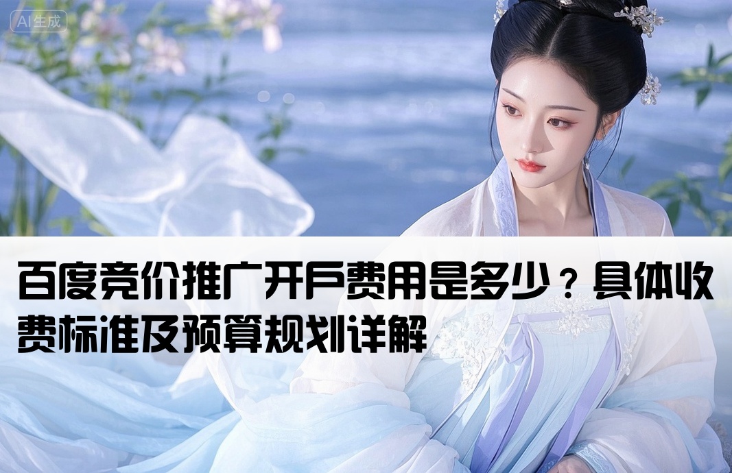 百度竞价多少钱开户