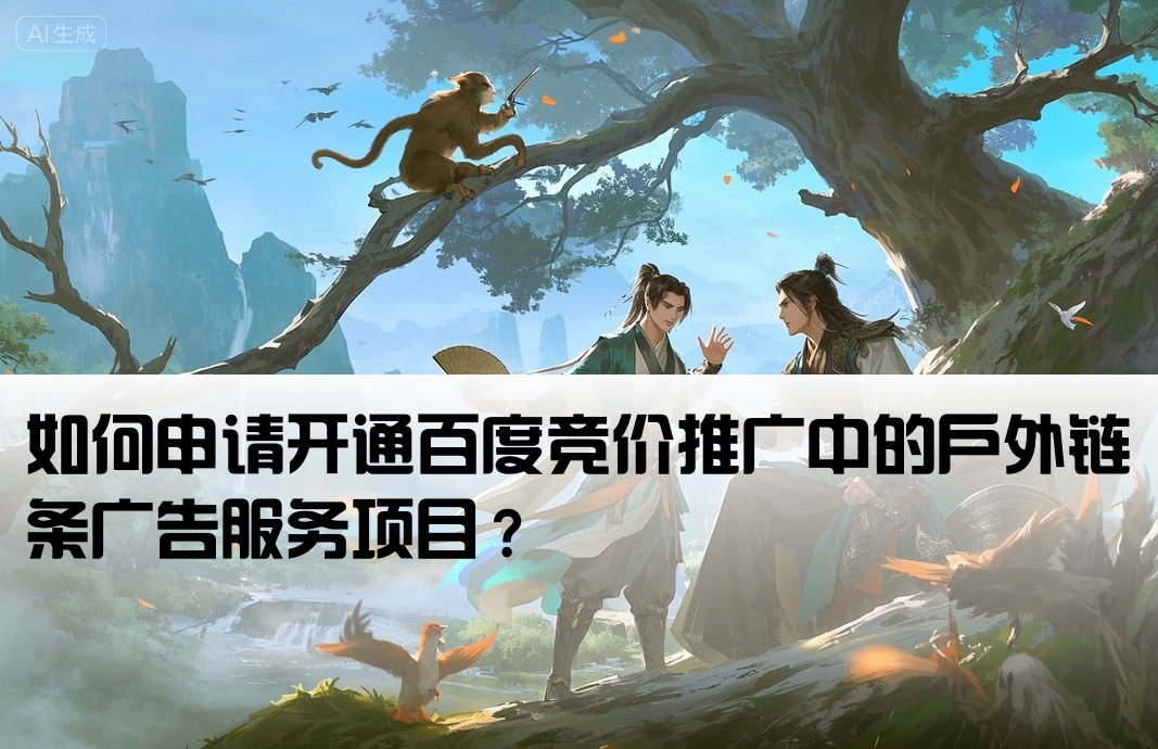 百度竞价怎么开户外链条