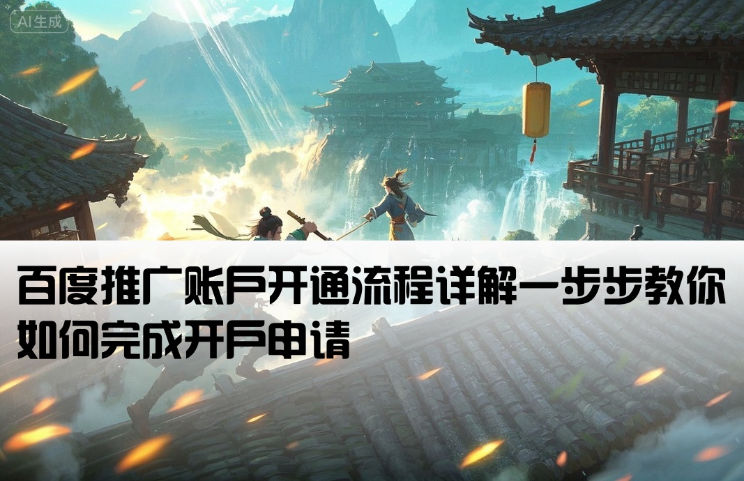 百度推广开户怎么开通的