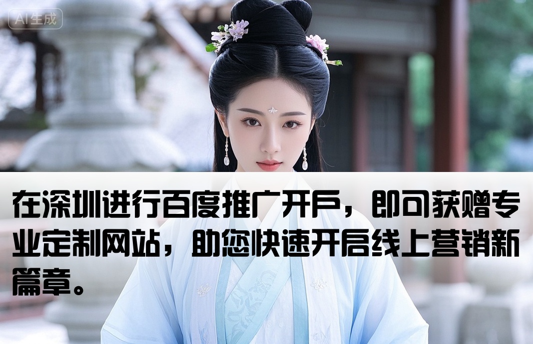 深圳百度推广开户送网站