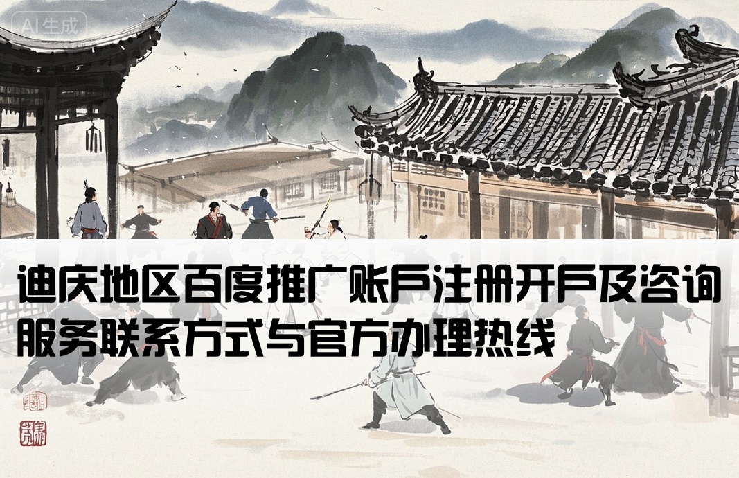 迪庆百度推广开户电话