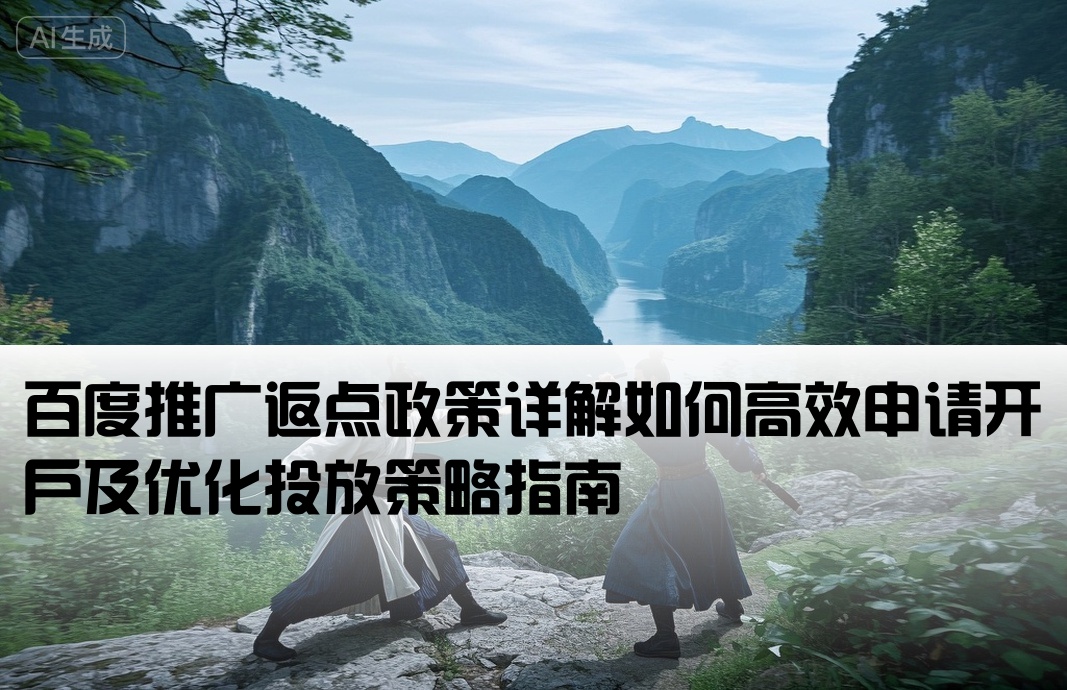 百度返点开户推广怎么弄