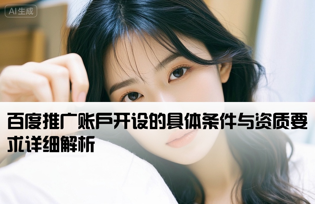 百度推广开户的限制