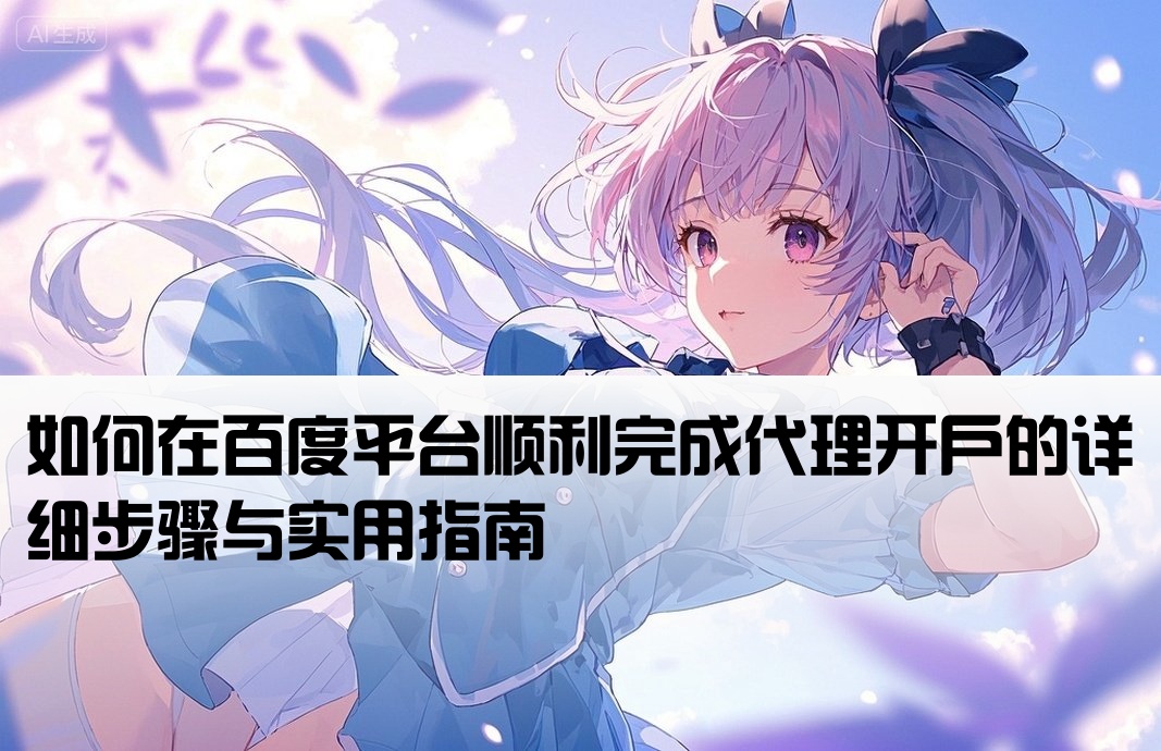 百度怎么代理开户