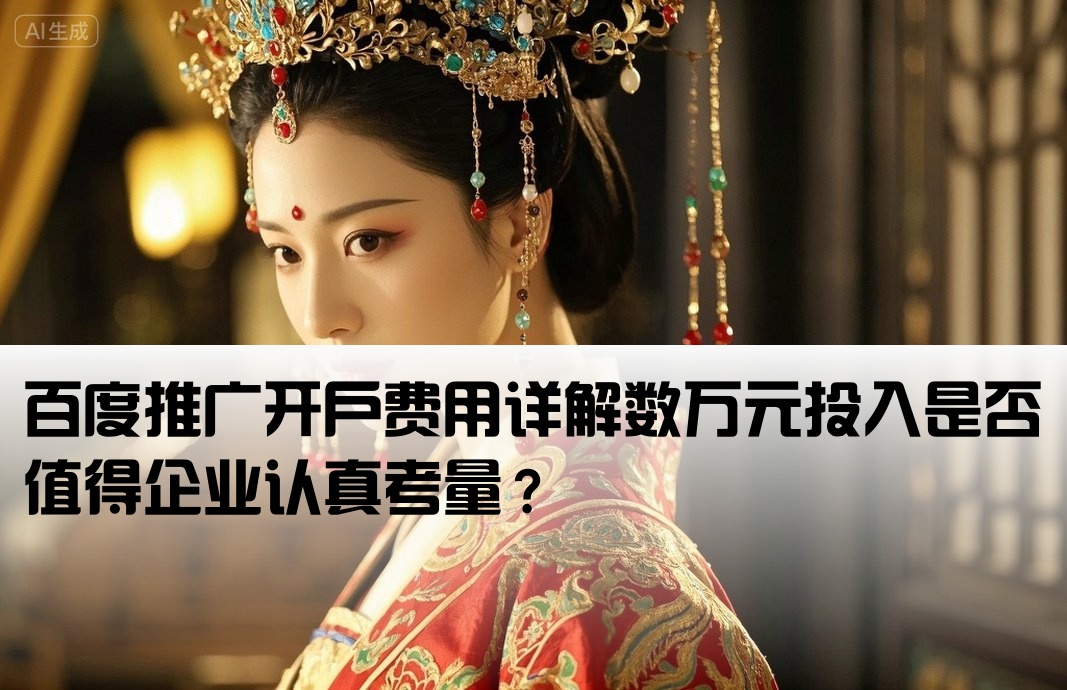 百度推广费开户收几万