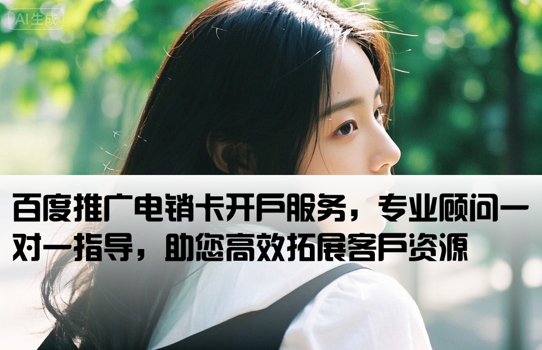 电销卡百度推广开户